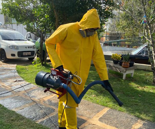 sanitização de ambientes