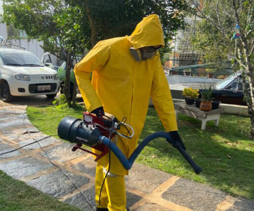 sanitização de ambientes